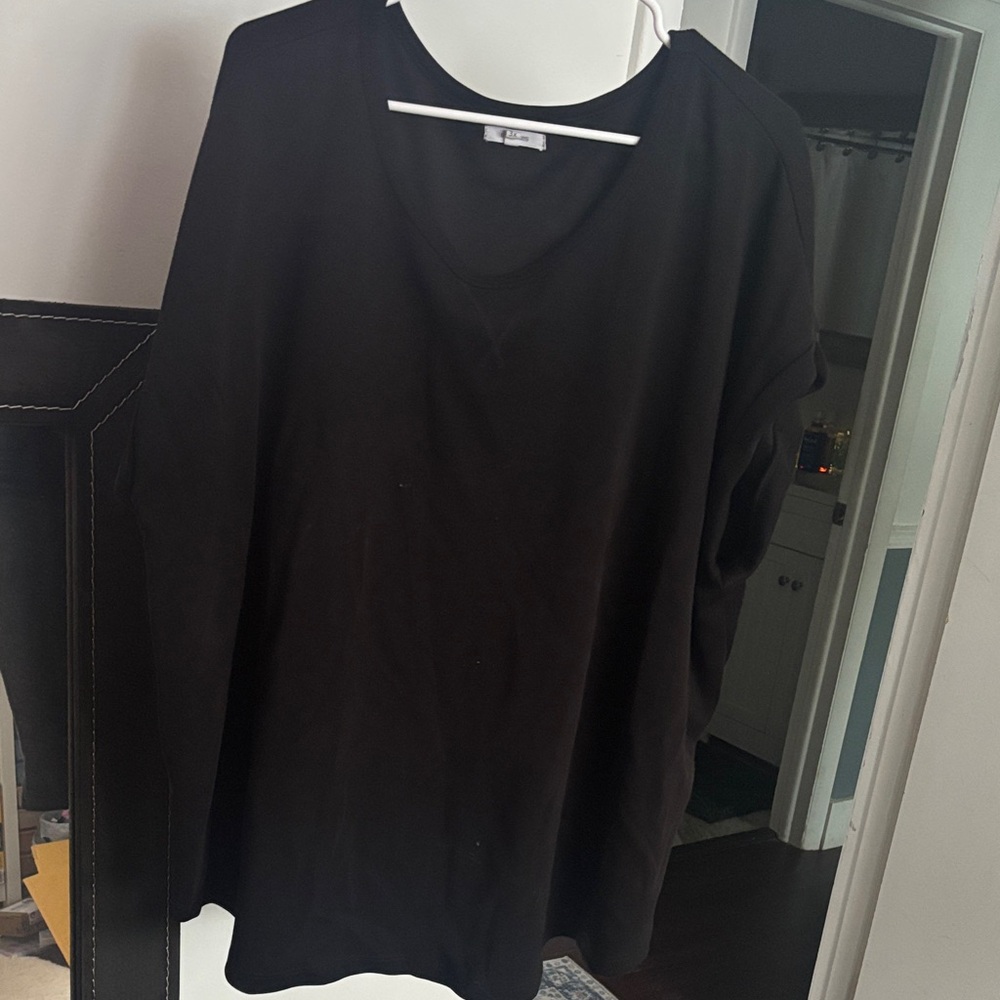 Maurices Classic Black Tunic Top
